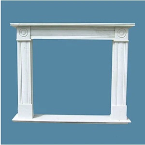 Custom Designed Factory Wholesale Marble Carved Decorating Fire Places