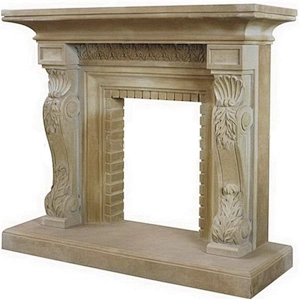 Modern Maple Marble Fireplace Mantels Shelf/fireplace surrounds
