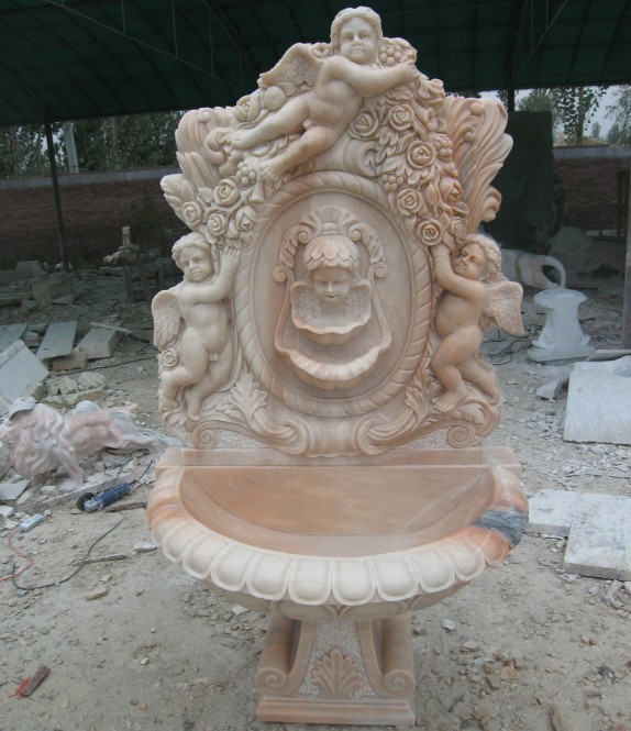 angel wall fountain cheap/outdoor angel fountain