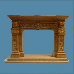 Indoor Antique Marble Fireplace Mantels For Sale/carved firplaces