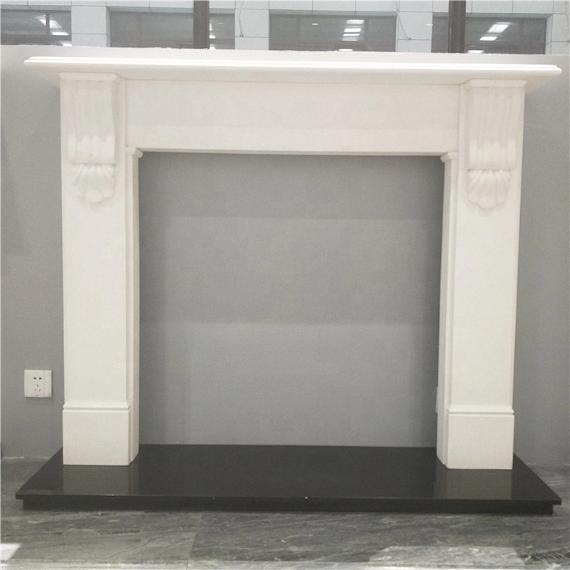 Stone Fireplace Frame Craft Carving/marble firepalce factory outlet