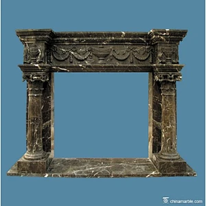 italian fireplace/mantel fireplace/marble slab fireplace surround