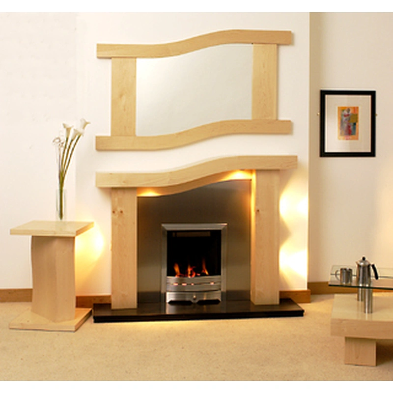 Retro and Elegant double marble fireplaces/fireplace mantel