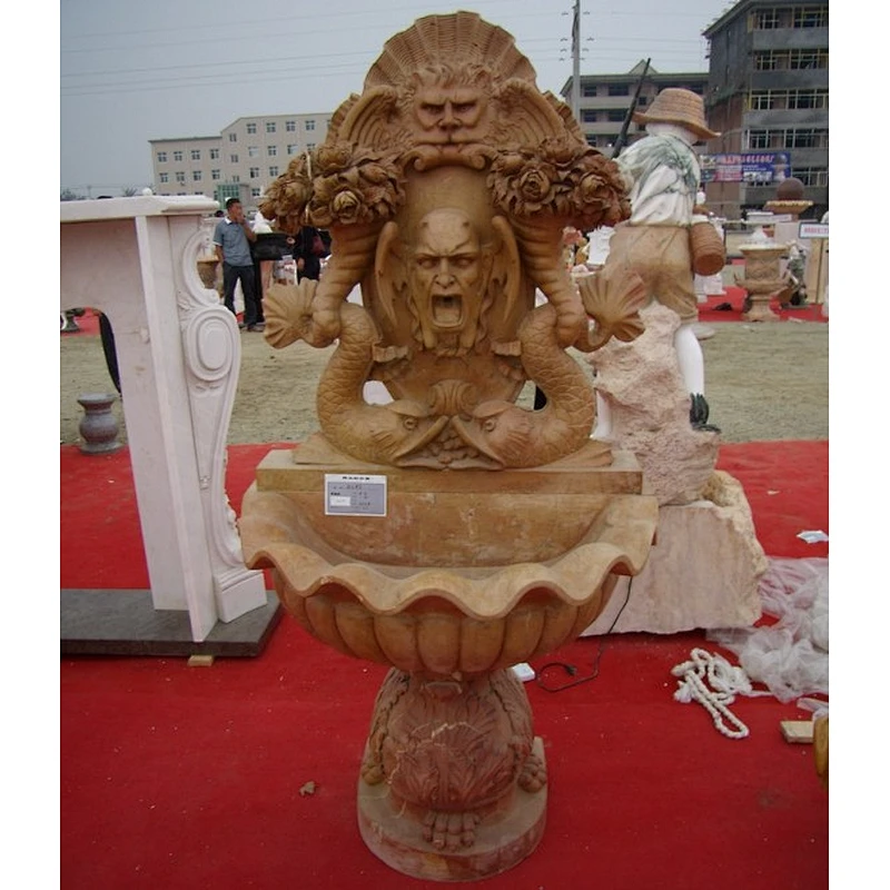 dragon water fountain/outdoor water fountain home decoration
