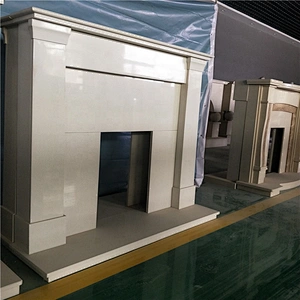 Mid Century Modern Fireplace Surround Ideas/marble fireplace mantels