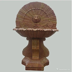nude boy garden fountain/garden marble fountain/outdoor wall fountain