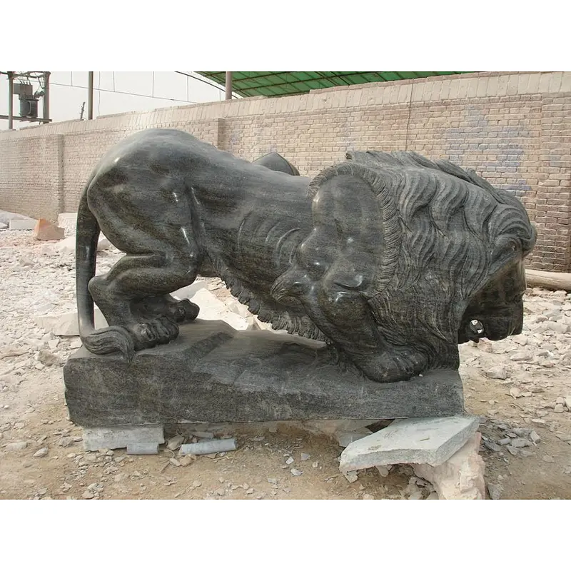 indoor lion statue/granite lion statue/lion sculpture