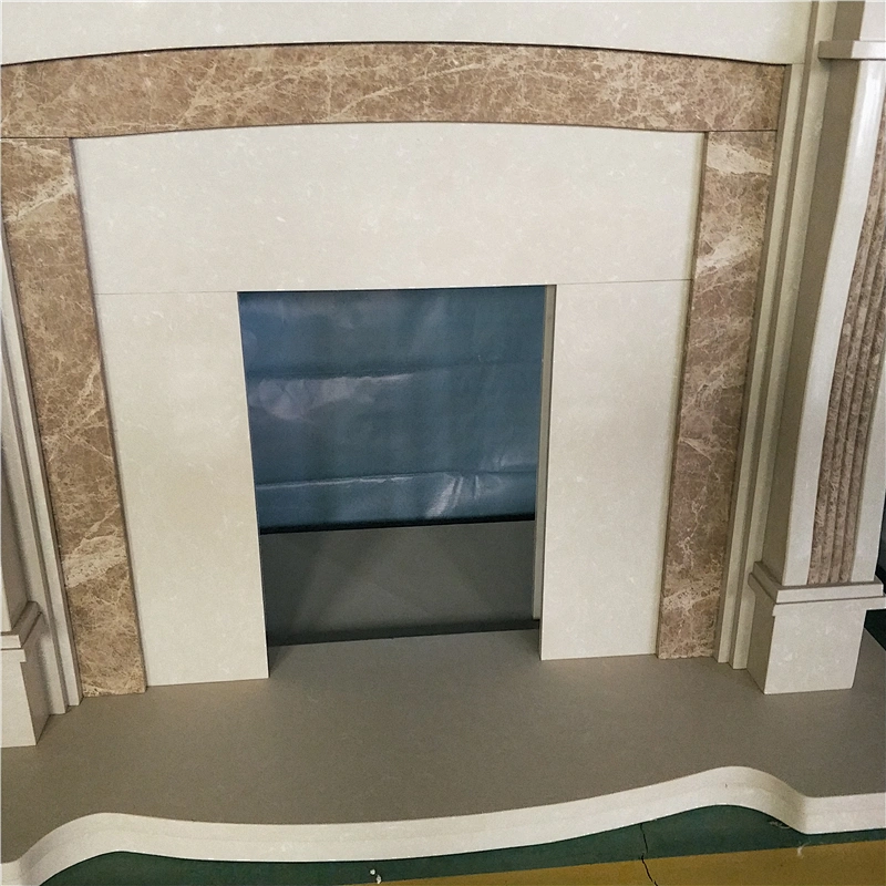 Modern Indoor Decorative Stone Fireplace /natural marble fireplace