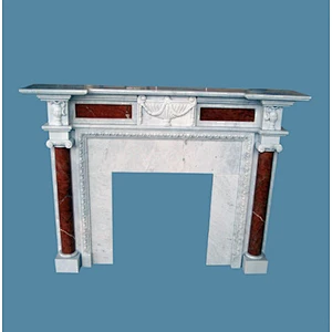 french fireplace mantle/antique fireplace