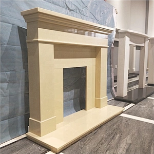 Modern Design Limestone Fireplace Mantel Shelf/fireplace surrounds