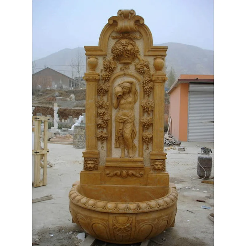 woman fountain/marble garden fountain/garden nude woman fountain
