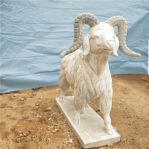 Outdoor Decoration Goat Garden Statue