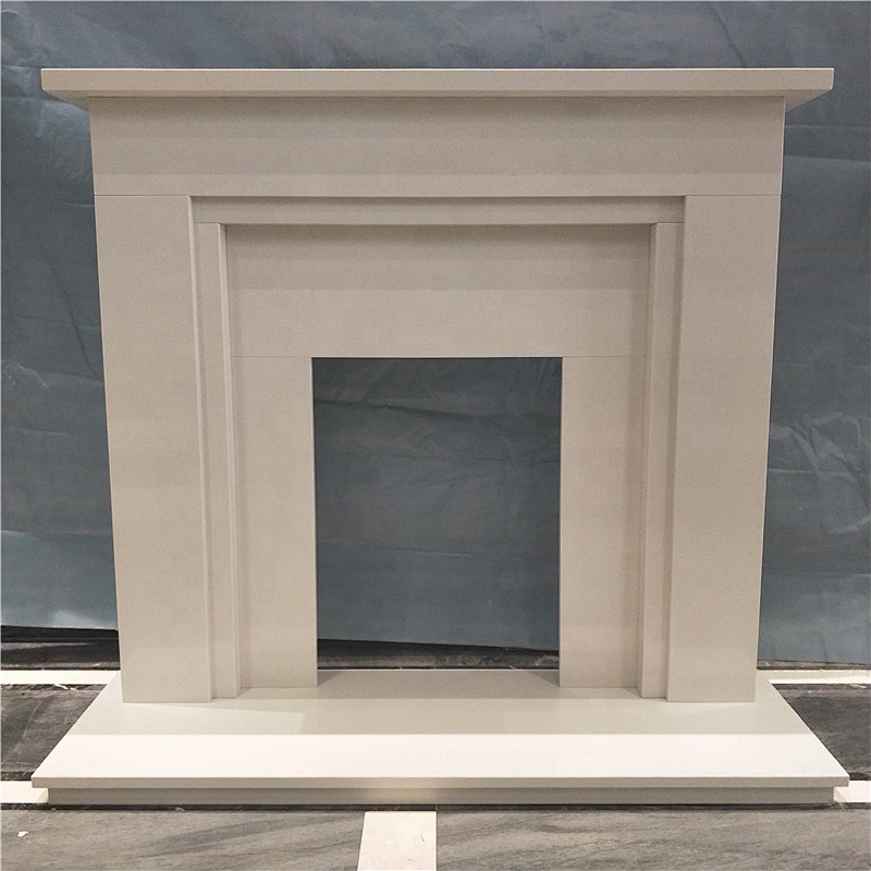 Decorative Fireplace Marble Mantels/white marble fireplace