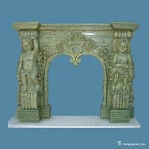 sandstone fireplace mantel/antique marble fireplace mantel