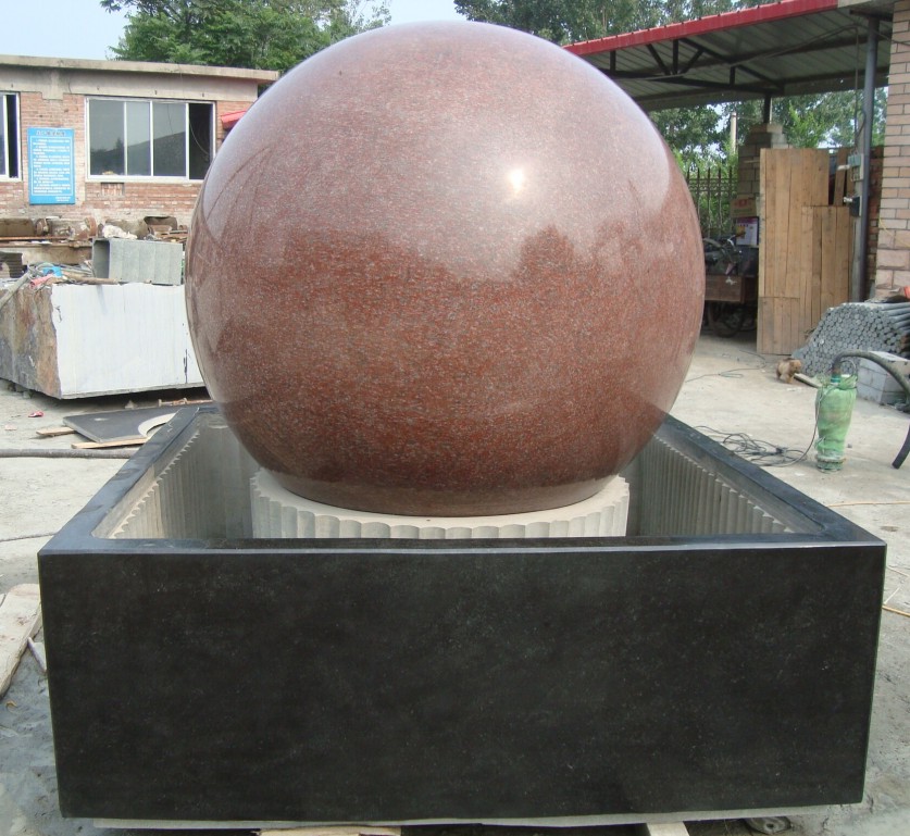 Granite Sphere Fountain/Granite Fountain/Rotating Sphere Fountain