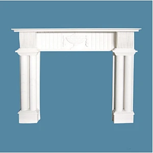 Freestanding Indoor Used Decorative Fireplace Stone Mantel