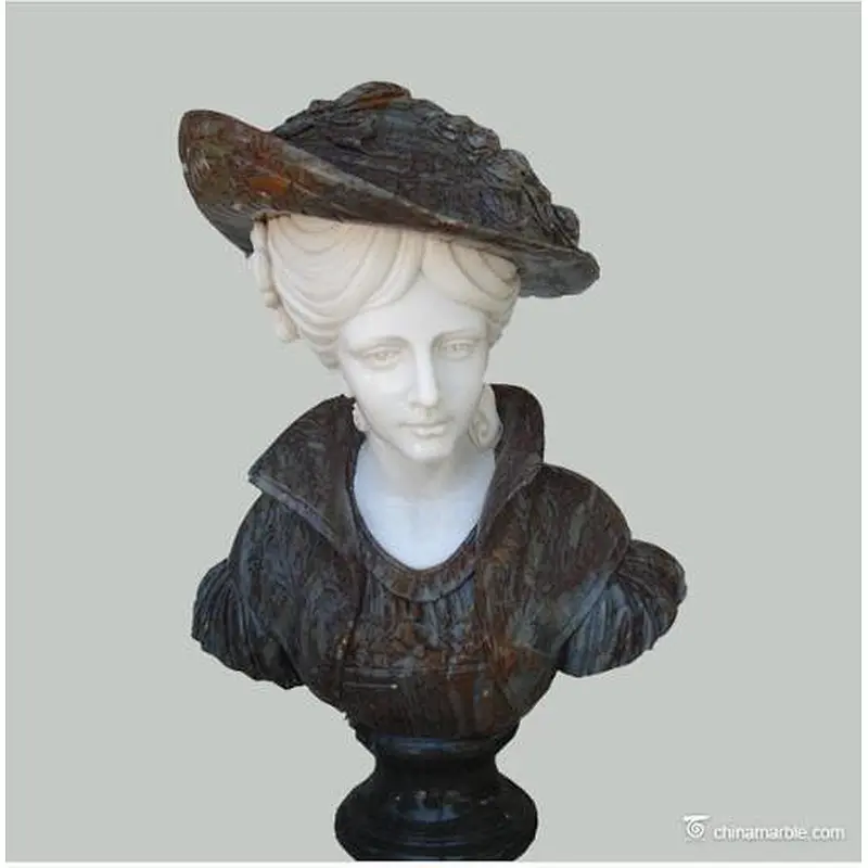 custom bust sculpture/female & male marble busts for sale/female marble bust sculptures