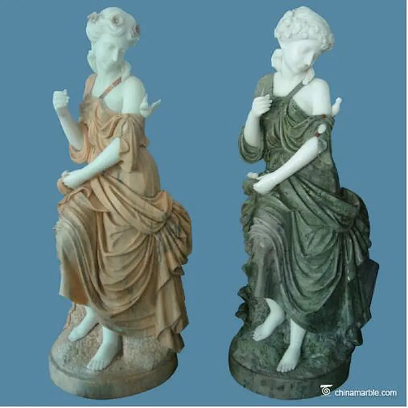 garden marble lady statue/custom life size statue/stone art statue