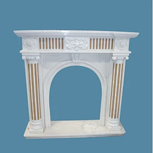 french fireplace mantle/antique fireplace