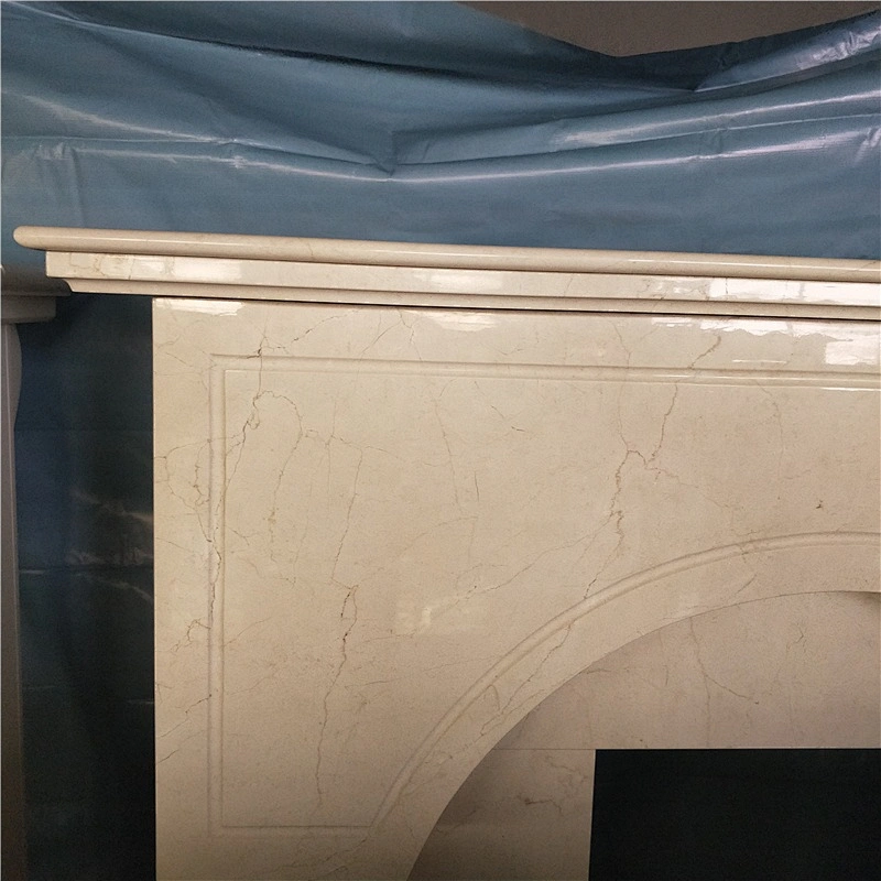 Simulated Wood Burning Fireplace Modern/marble fireplace surrounds