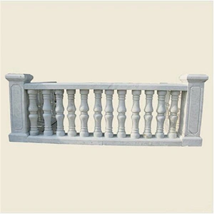 Balcony Marble Stone Staircase Balustrade