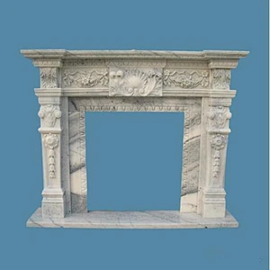 Acanthus aintree roanne China decorative marble fireplace mantles