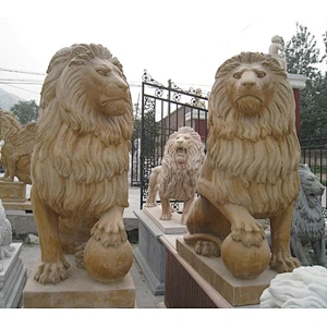 stone lion statue/stone statue lion/antique stone statues