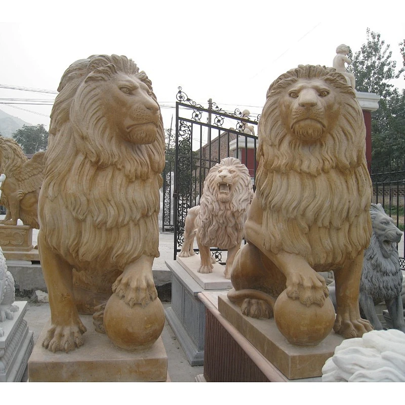 stone lion statue/stone statue lion/antique stone statues
