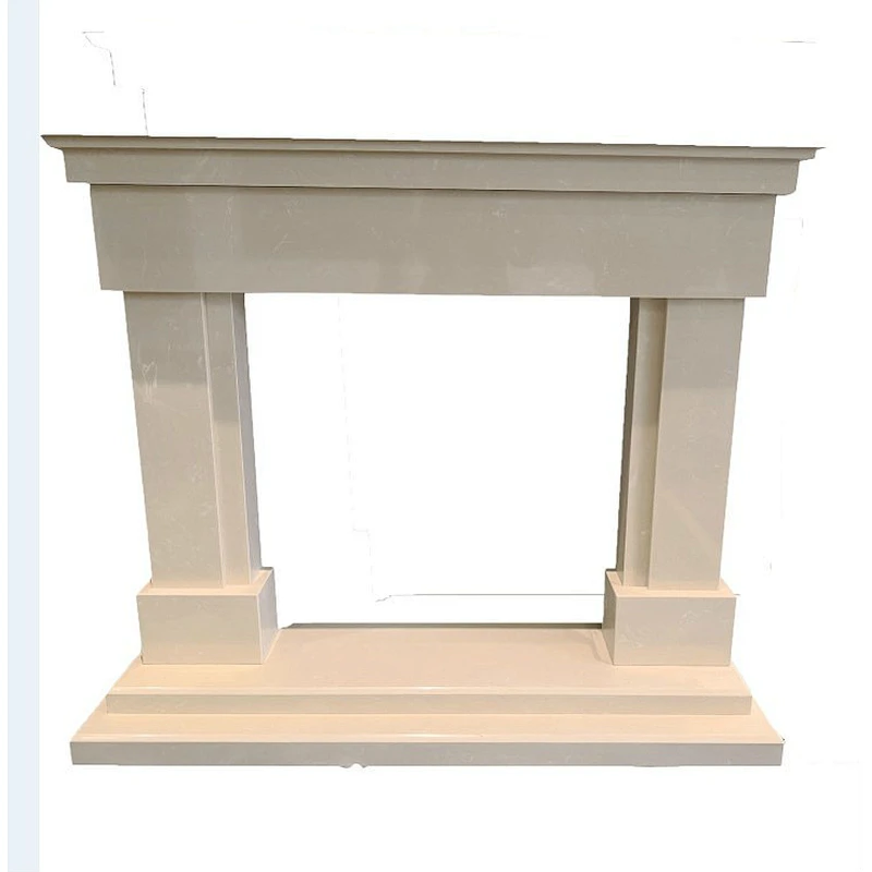 Classic Design Elegant Marble Fireplace/Indoor Freestanding fireplace