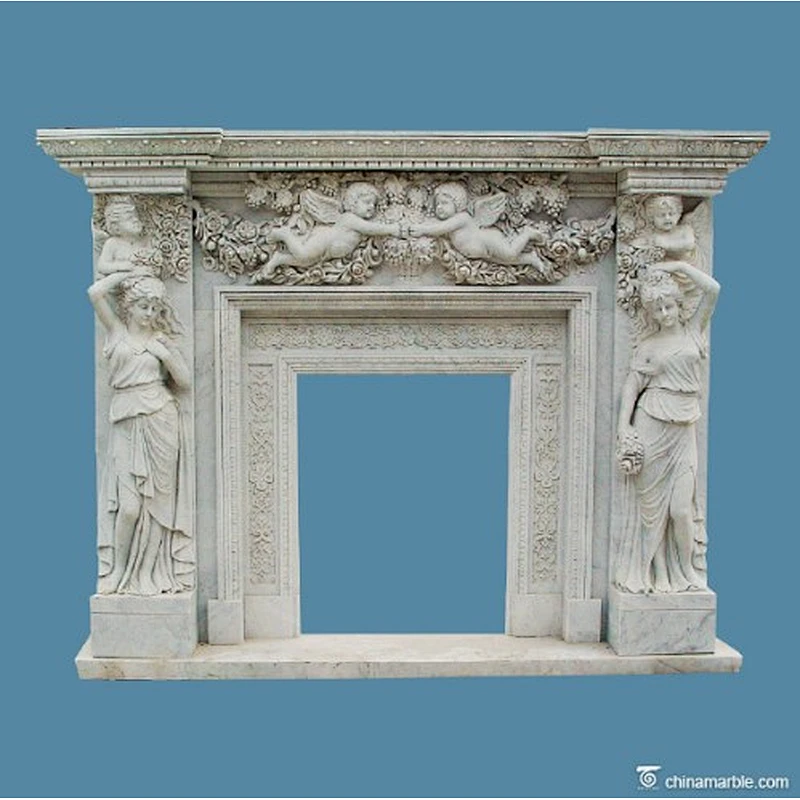 sandstone fireplace mantel/antique marble fireplace mantel