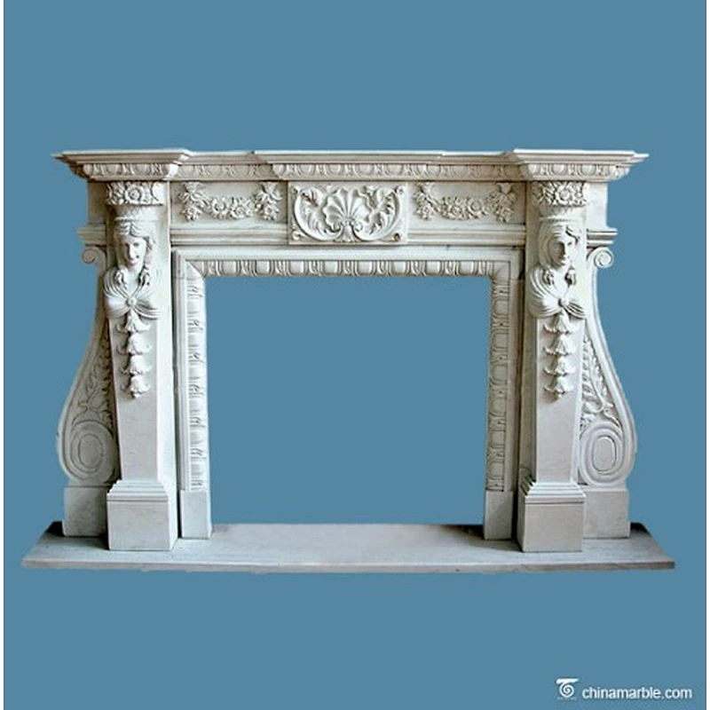 italian fireplace/mantel fireplace/marble slab fireplace surround