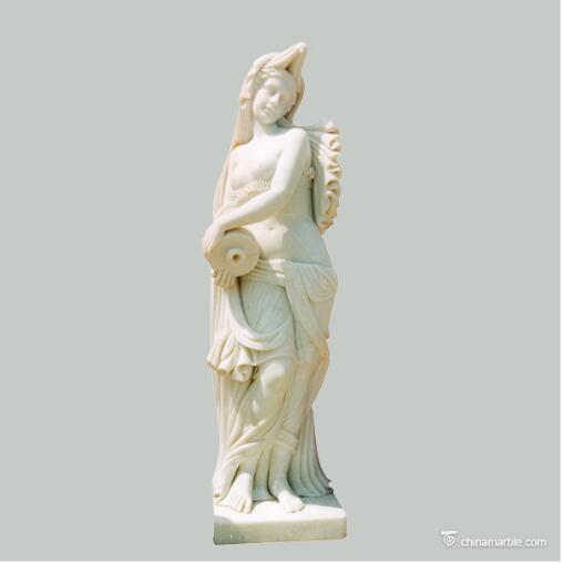 lady with vase statue/female statue/marble statue/figure