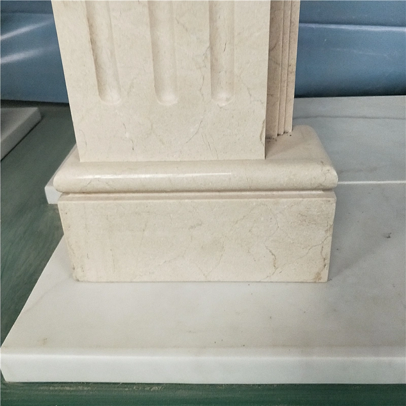 Marble Fireplace Mantels/Natural marble fireplace surrounds