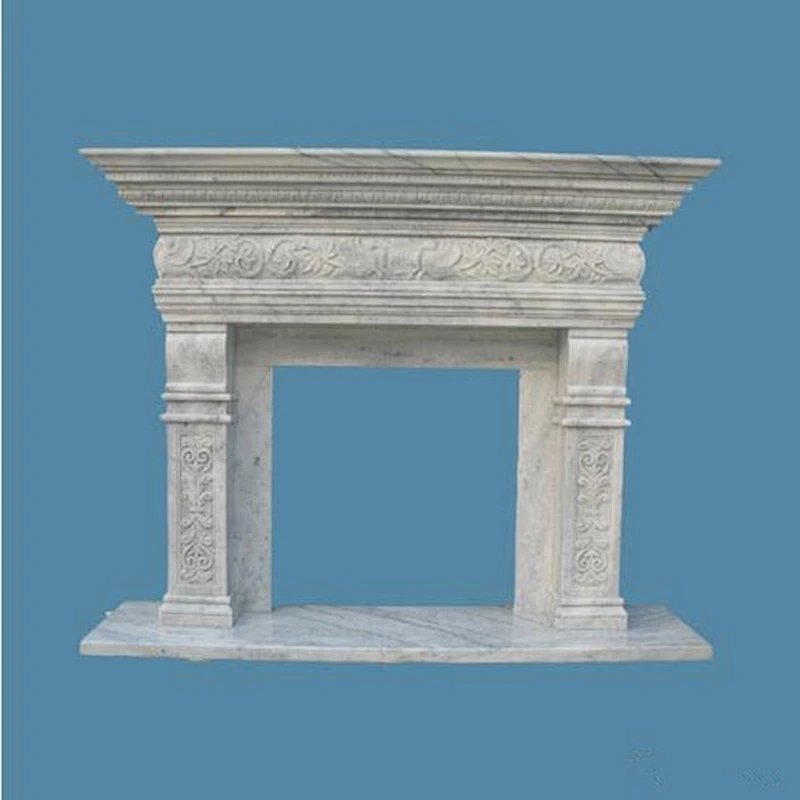Acanthus aintree roanne China decorative marble fireplace mantles