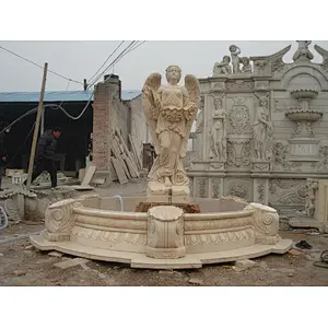 outdoor waterfall fountain/nude girl garden fountain/french garden fountains