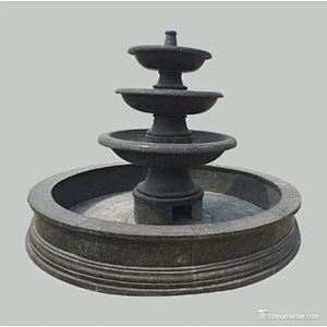 pillar water fountain/stone pillar fountain/falling water fountain