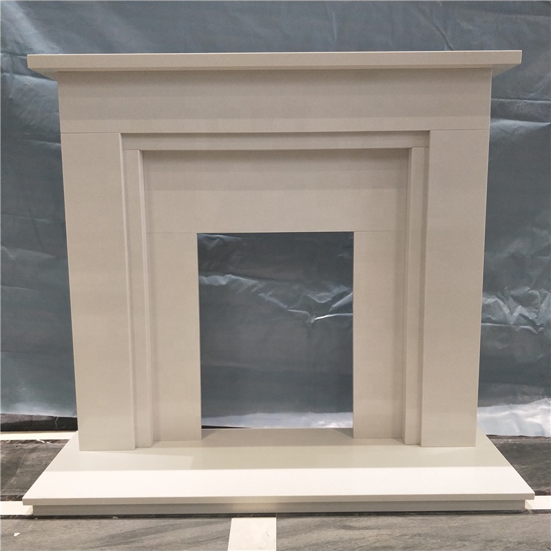Decorative Fireplace Marble Mantels/white marble fireplace