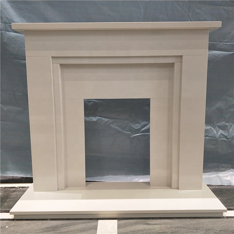 Decorative Fireplace Marble Mantels/white marble fireplace