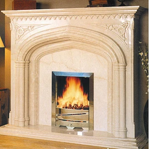 french style marble fireplace/European style fireplace mantel