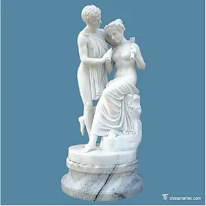 black marble statue/custom life size statue/marble black african woman statue