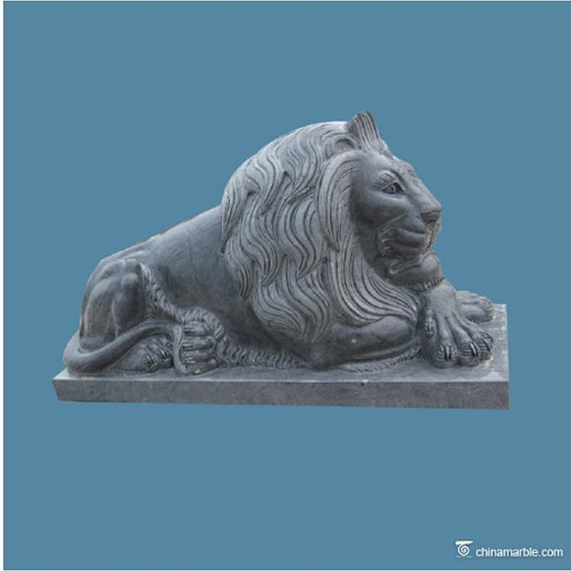 marble sleeping lion statue/antique marble statues