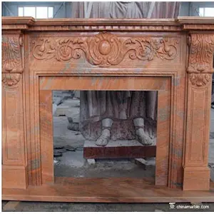 stone fireplace mantel/white marble fireplace modern