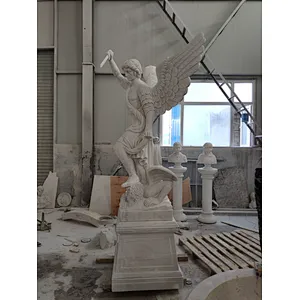 roman warrior sculpture/warrior statue/garden warrior statue