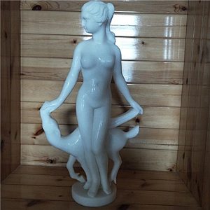 Marble Stone Statue Of Beautiful Girl