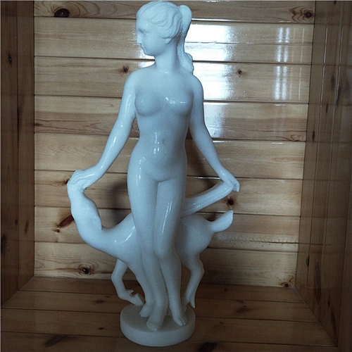 Marble Stone Statue Of Beautiful Girl