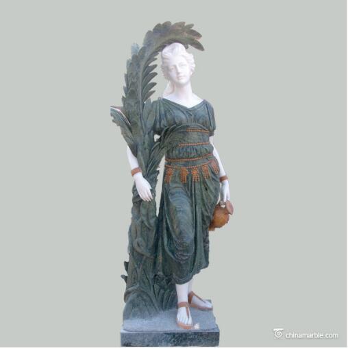stone woman statue