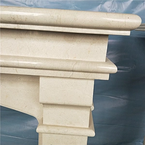 Marble Fireplace Mantels/Natural marble fireplace surrounds