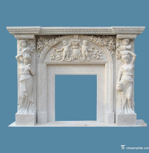 fireplace surround marble/fireplace price/italian marble fireplace