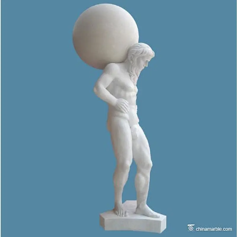garden warrior statue/roman statue for sale greek