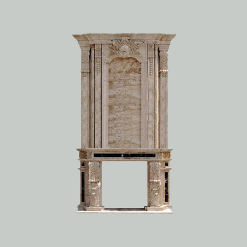 luxury fireplace mantel/indoor used fireplace mantel/marble fireplace surround